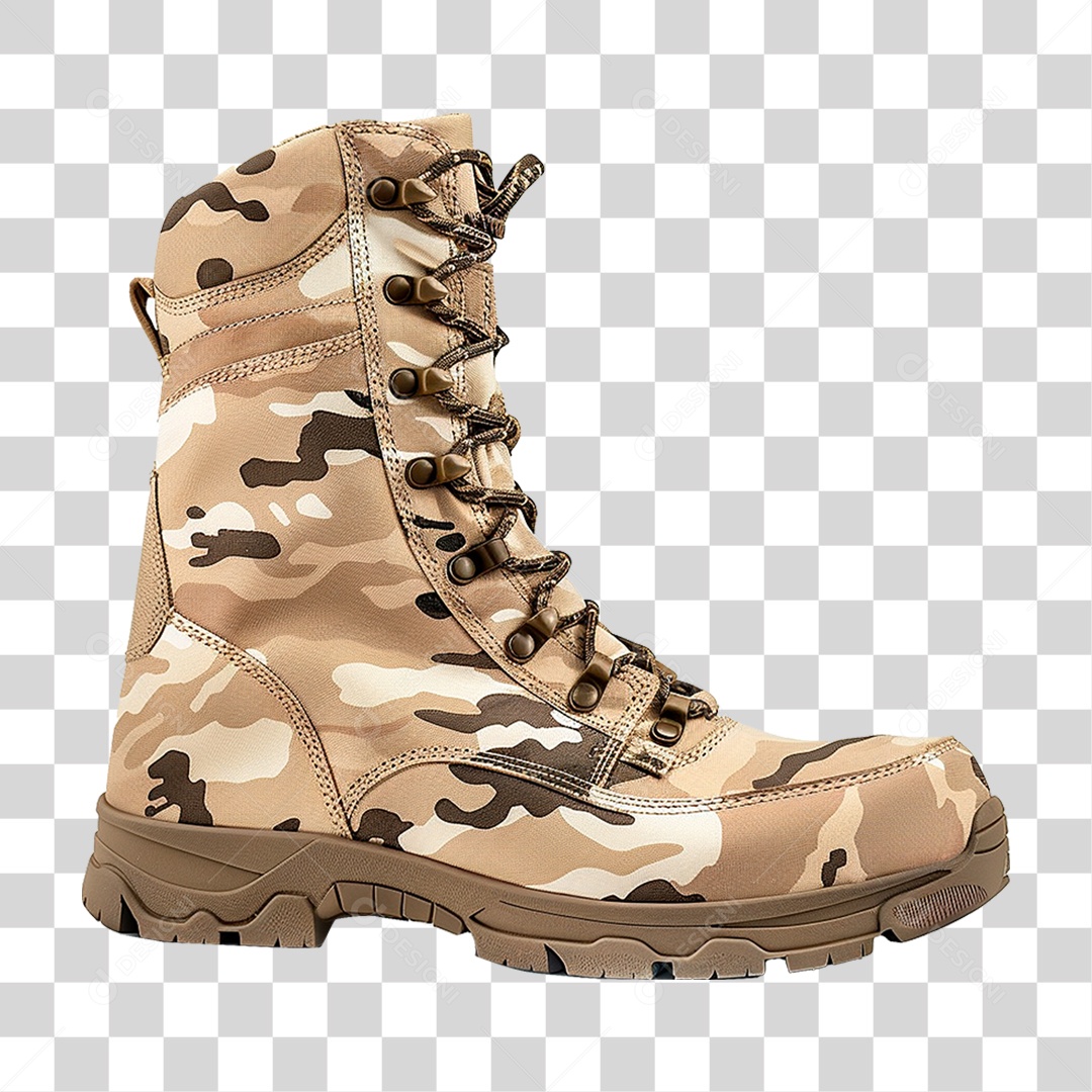Bota do Exército PNG Transparente