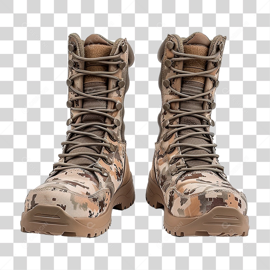 Botas do Exército PNG Transparente