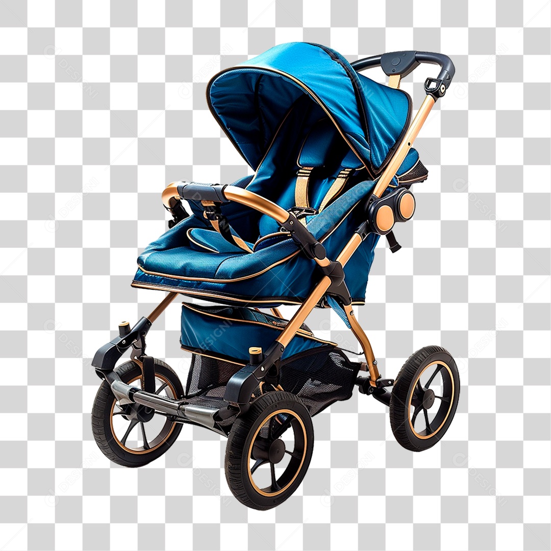 Carrinho de Bebê PNG Transparente