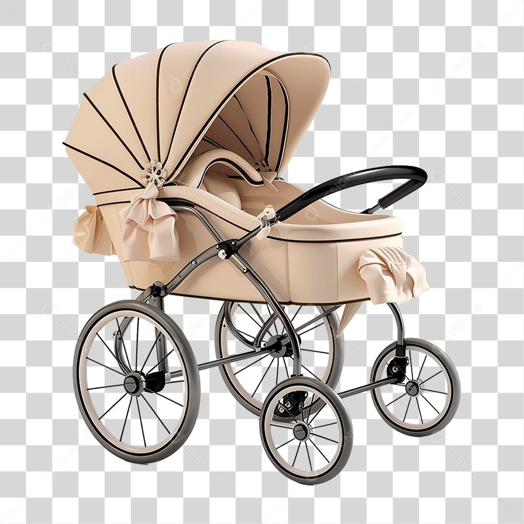 Carrinho de Bebê PNG Transparente