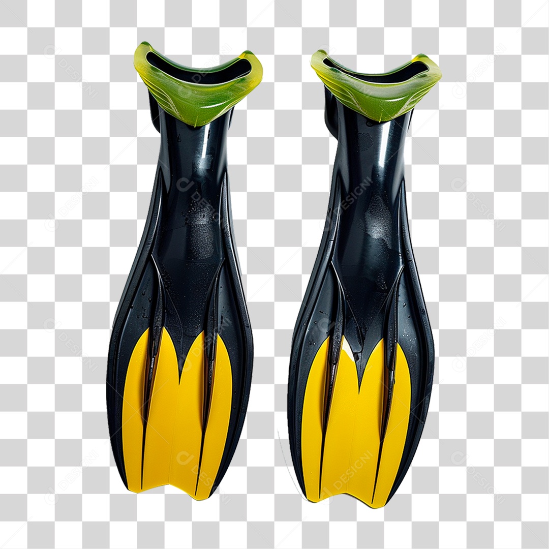 Barbatanas de Mergulho PNG Transparente