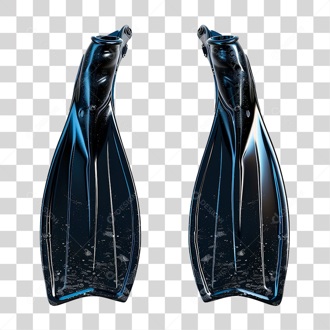 Barbatanas de Mergulho PNG Transparente