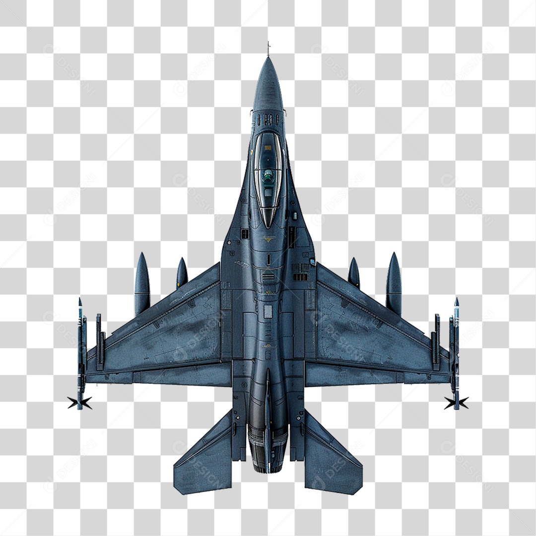 Avião de Caça PNG Transparente
