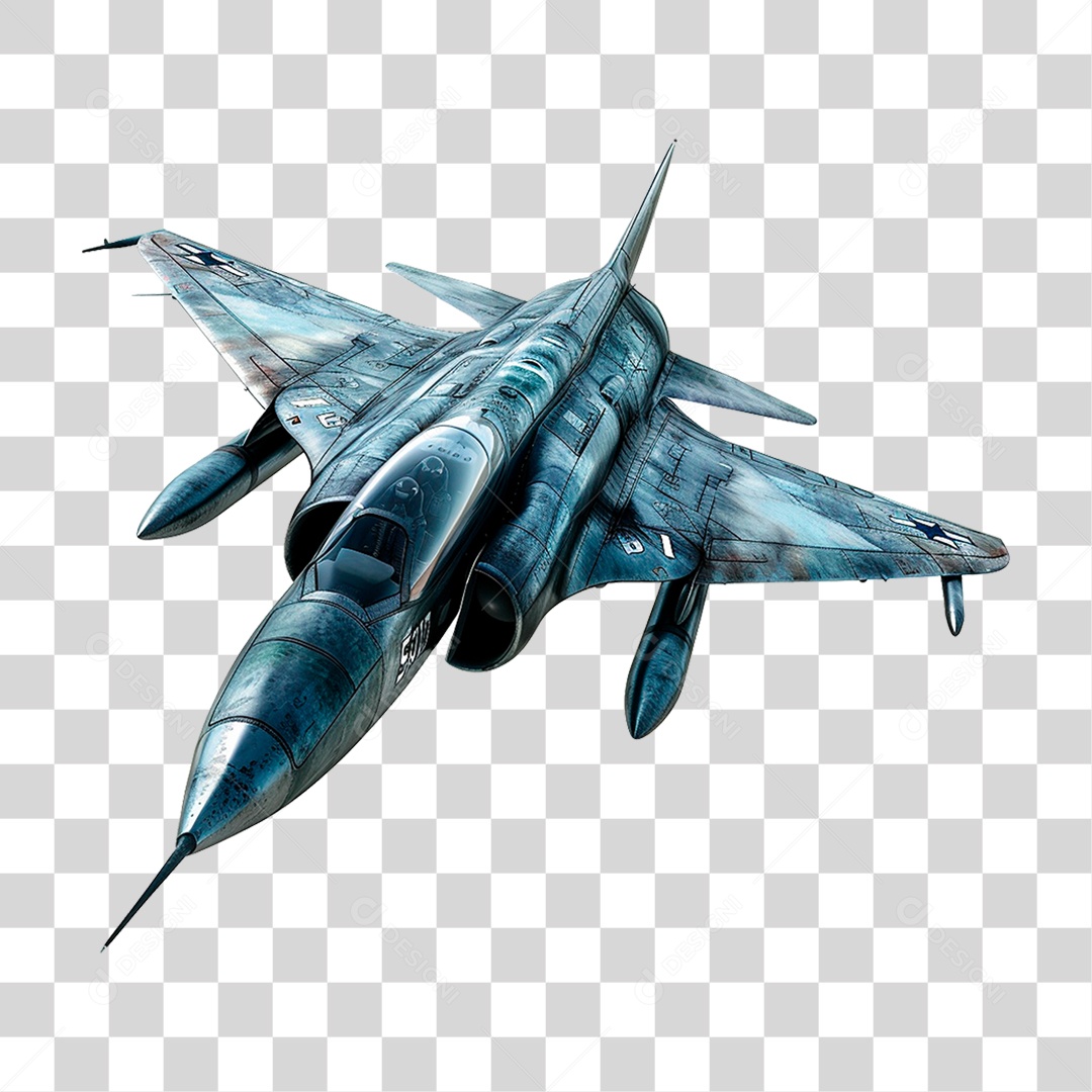 Avião de Caça PNG Transparente