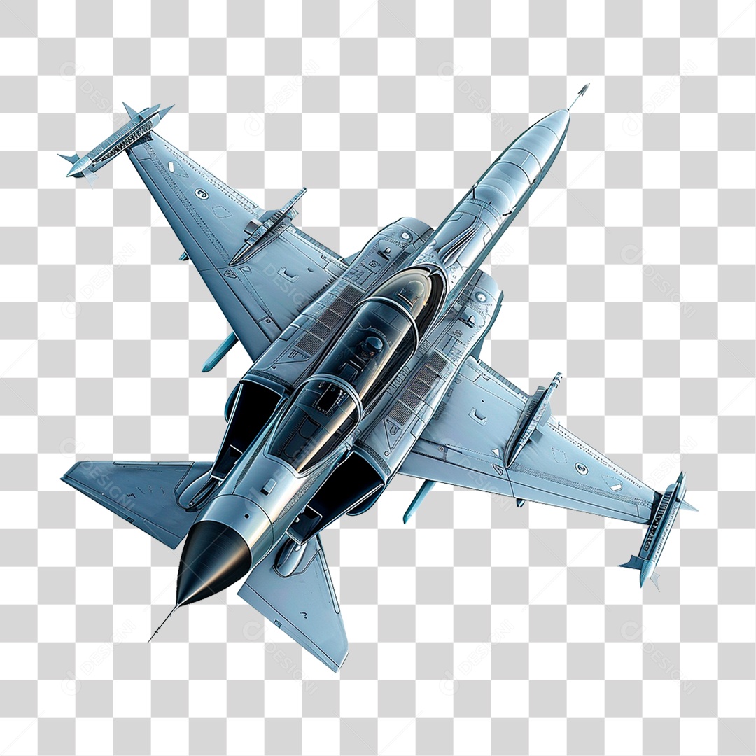 Avião de Caça PNG Transparente