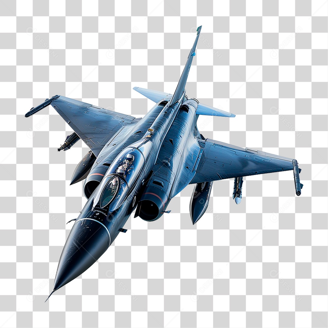 Avião de Caça PNG Transparente