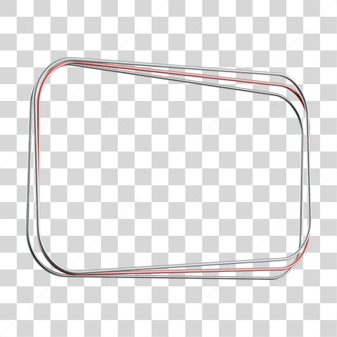 Arco Moldura de Metal PNG Transparente