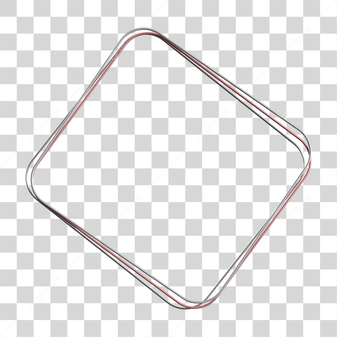 Arco Moldura de Metal PNG Transparente