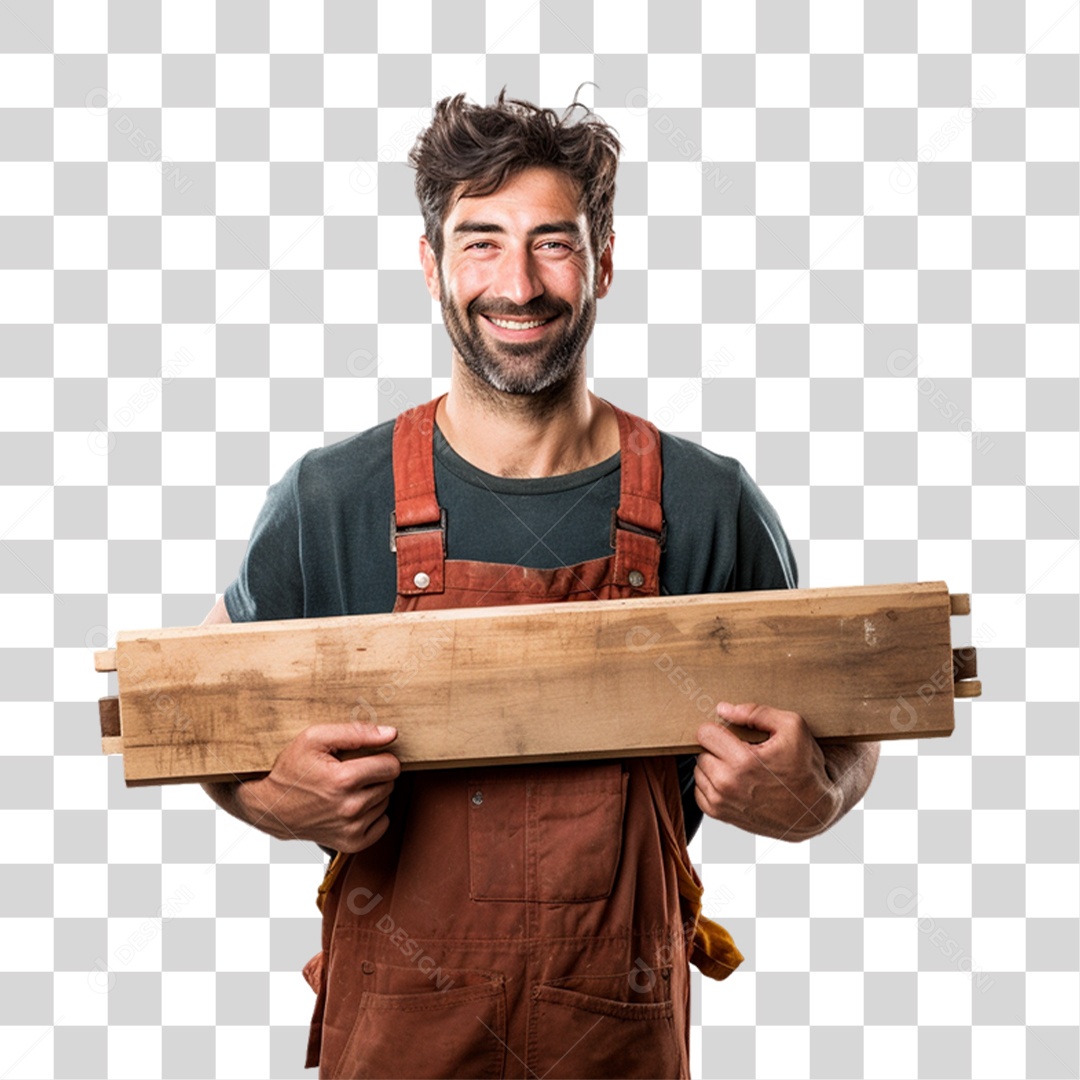 Homem Trabalhador Engenheiro PNG Transparente