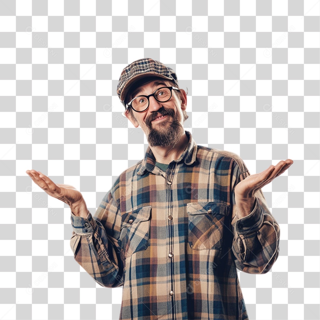 Homem Gestos Sinais PNG Transparente