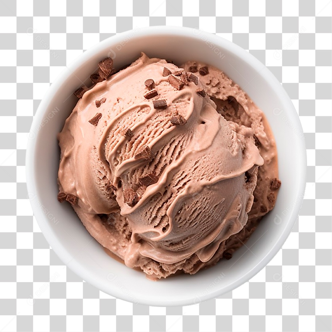 Tigela de Sorvete PNG Transparente