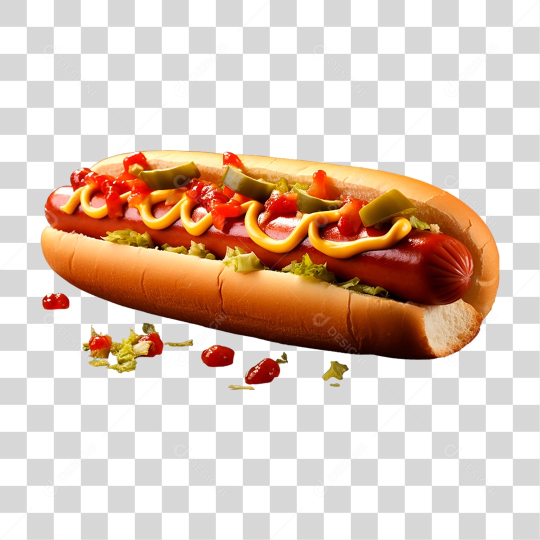 Cachorro Quente PNG Transparente