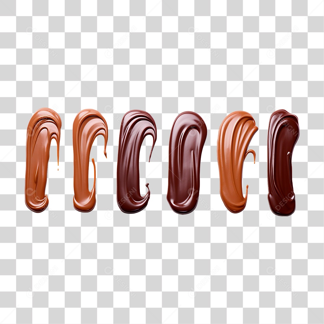 Chocolate Derretido PNG Transparente