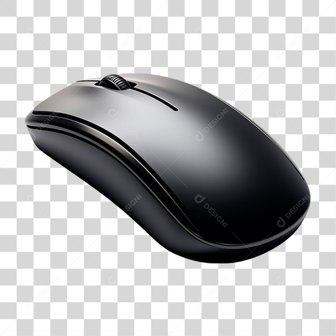 Mouse Sem Fio PNG Transparente