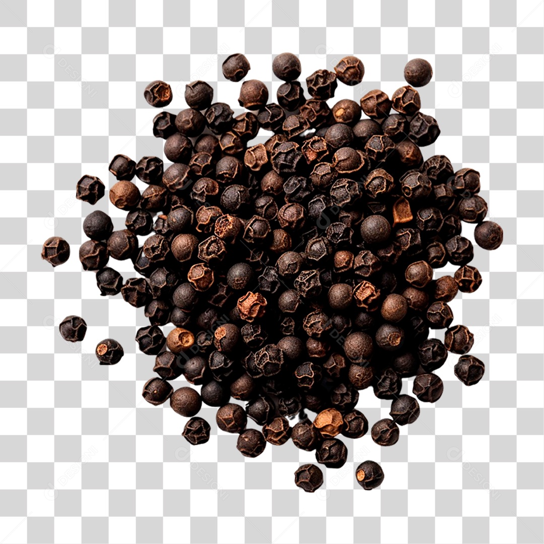 Grãos de Pimenta do Reino PNG Transparente