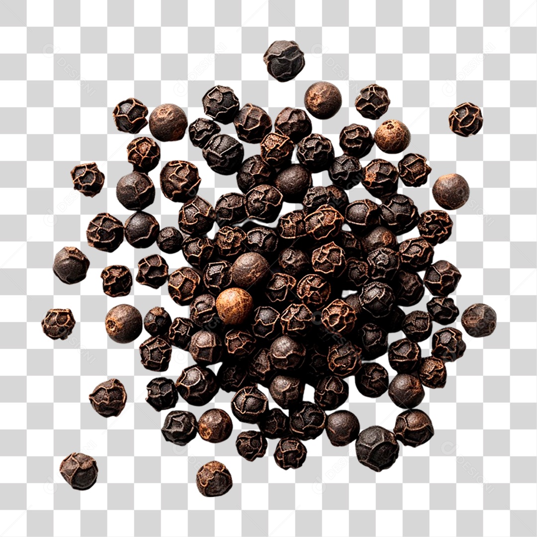 Grãos de Pimenta do Reino PNG Transparente