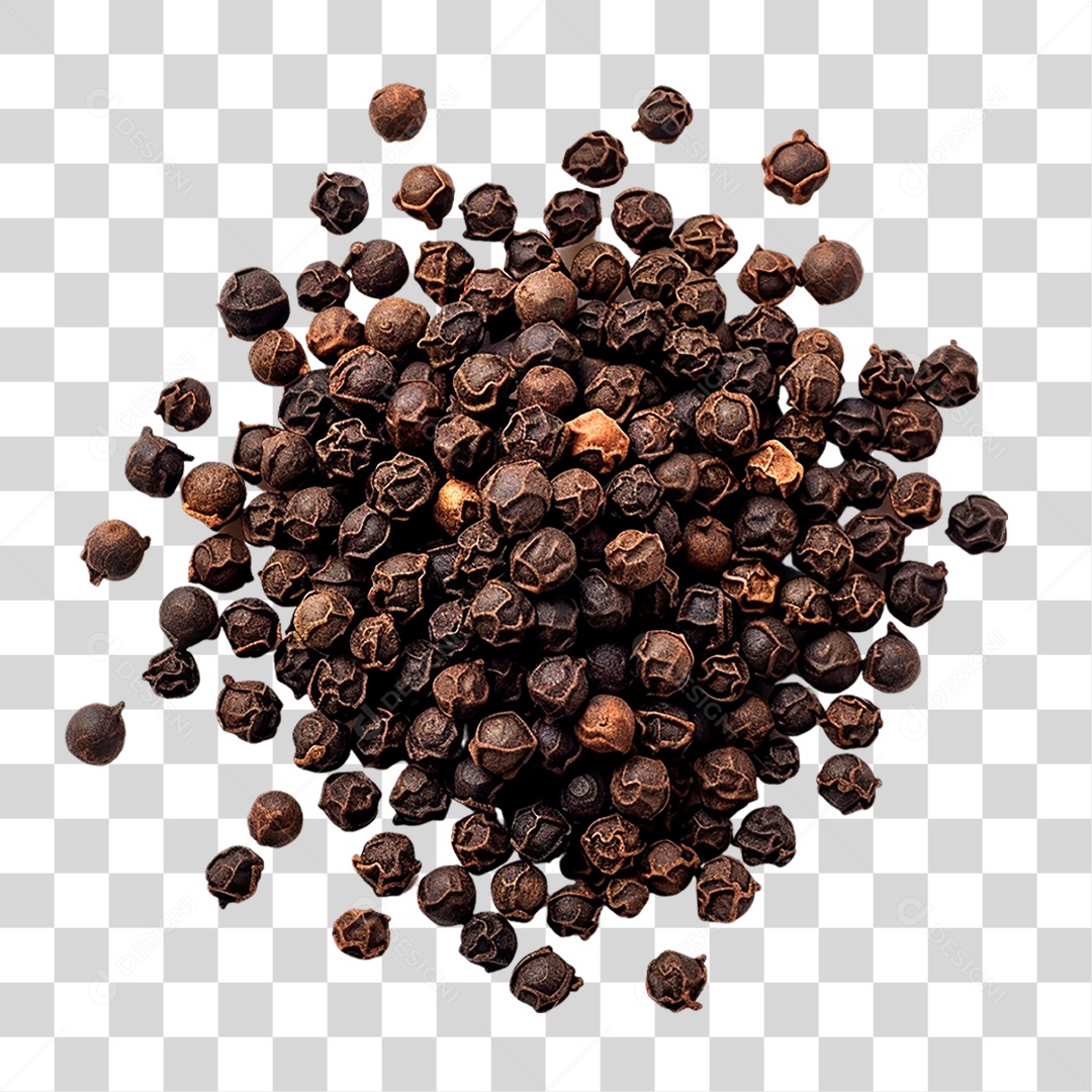 Grãos de Pimenta do Reino PNG Transparente