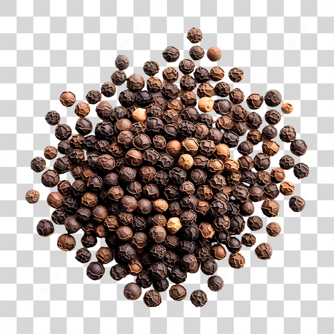 Grãos de Pimenta do Reino PNG Transparente