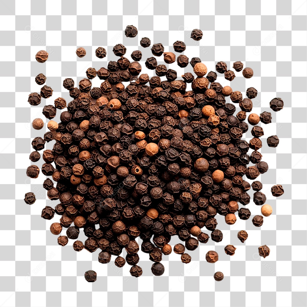 Grãos de Pimenta do Reino PNG Transparente