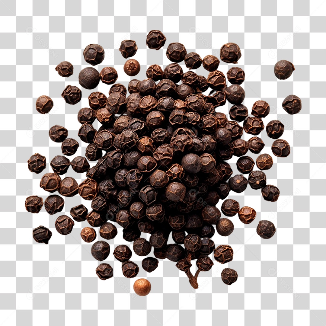 Grãos de Pimenta do Reino PNG Transparente