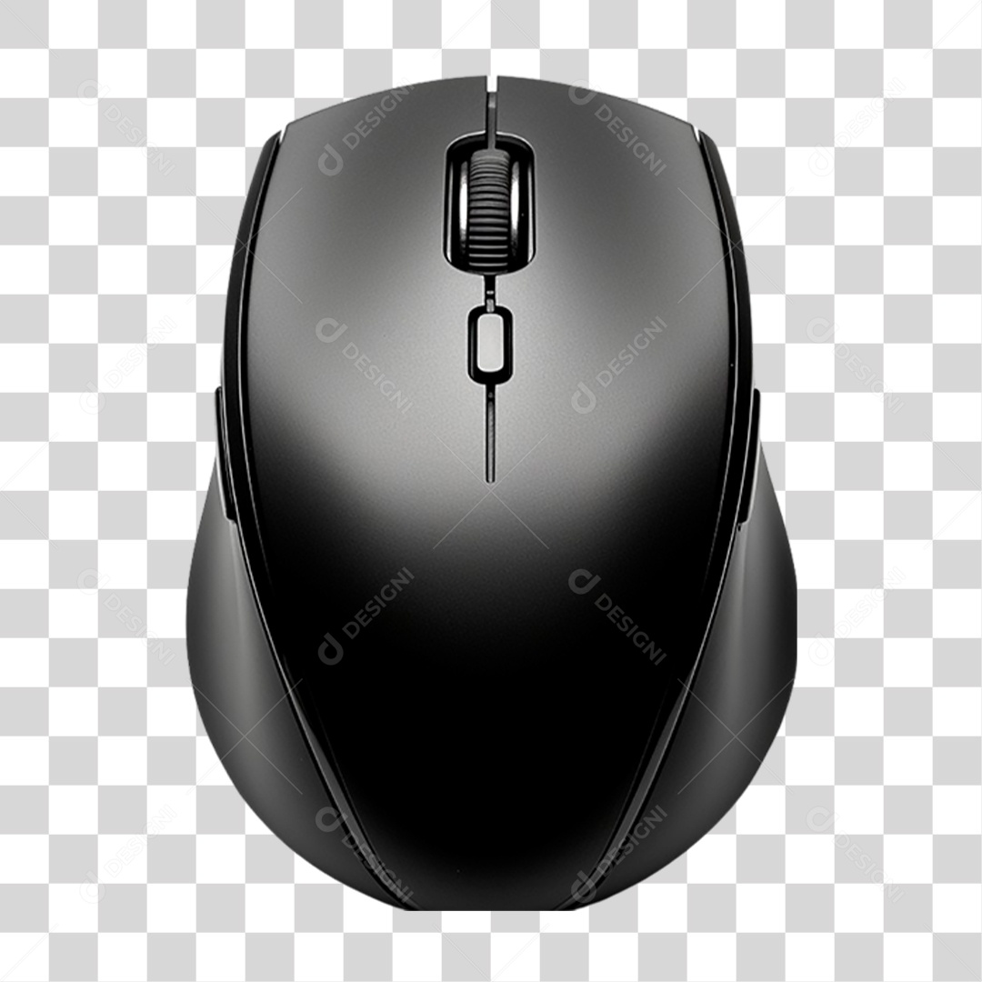Mouse Sem Fio PNG Transparente