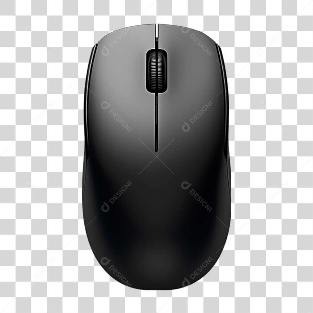 Mouse Sem Fio PNG Transparente