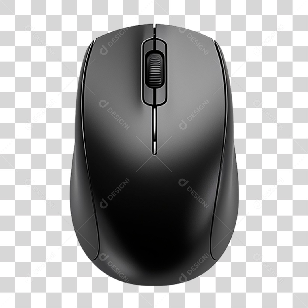 Mouse Sem Fio PNG Transparente