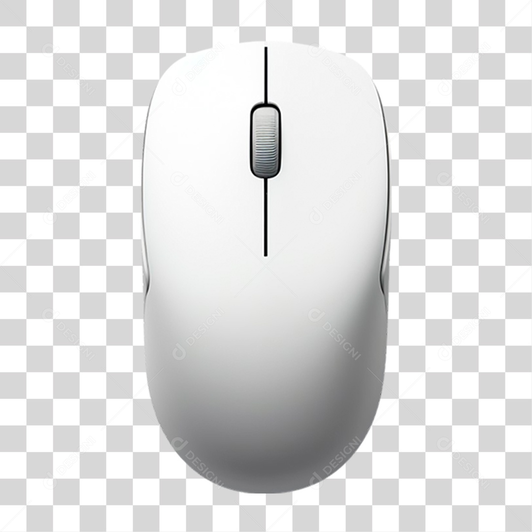 Mouse Sem Fio PNG Transparente