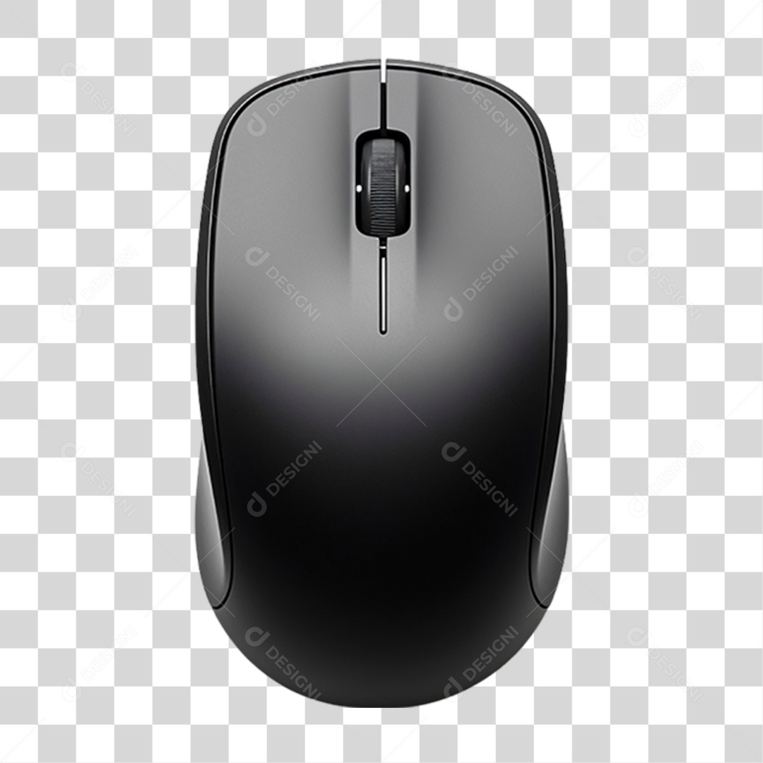 Mouse Sem Fio PNG Transparente