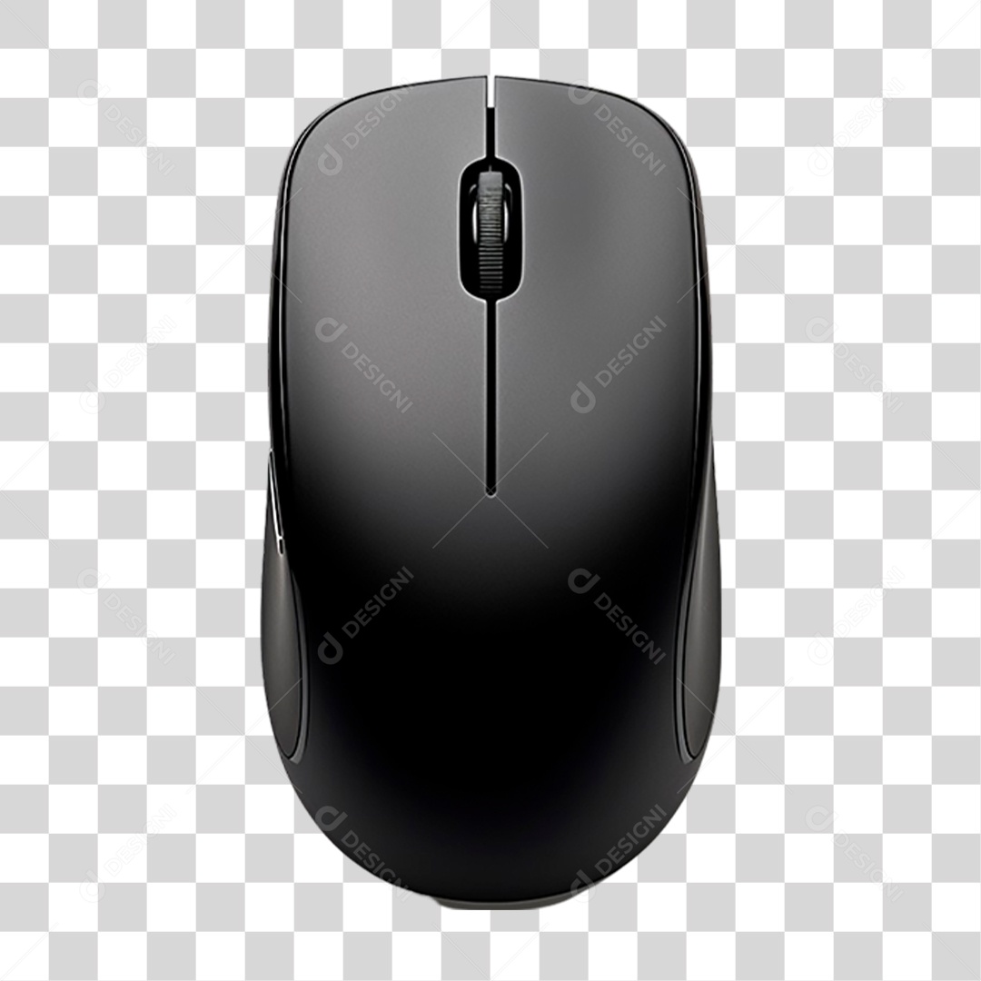 Mouse Sem Fio PNG Transparente