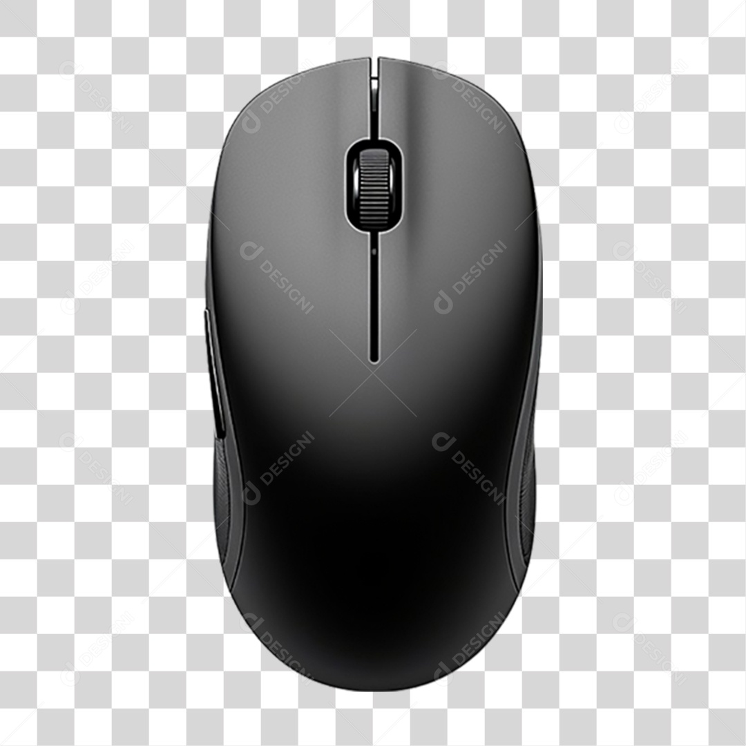 Mouse Sem Fio PNG Transparente