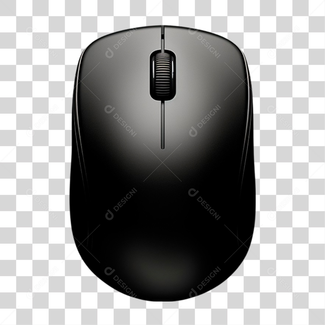 Mouse Sem Fio PNG Transparente