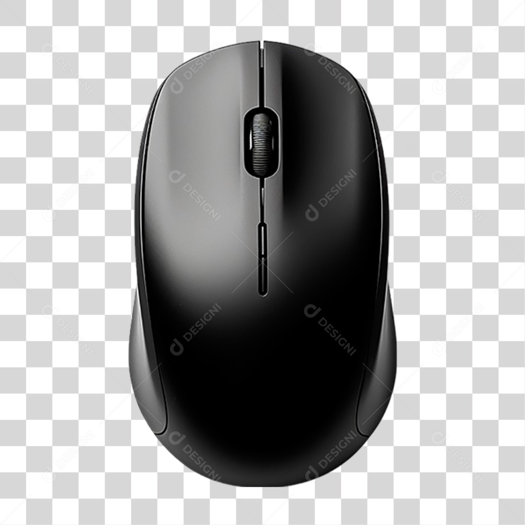 Mouse Sem Fio PNG Transparente