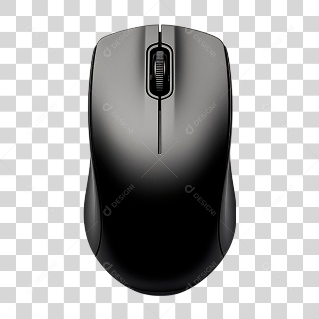 Mouse Sem Fio PNG Transparente