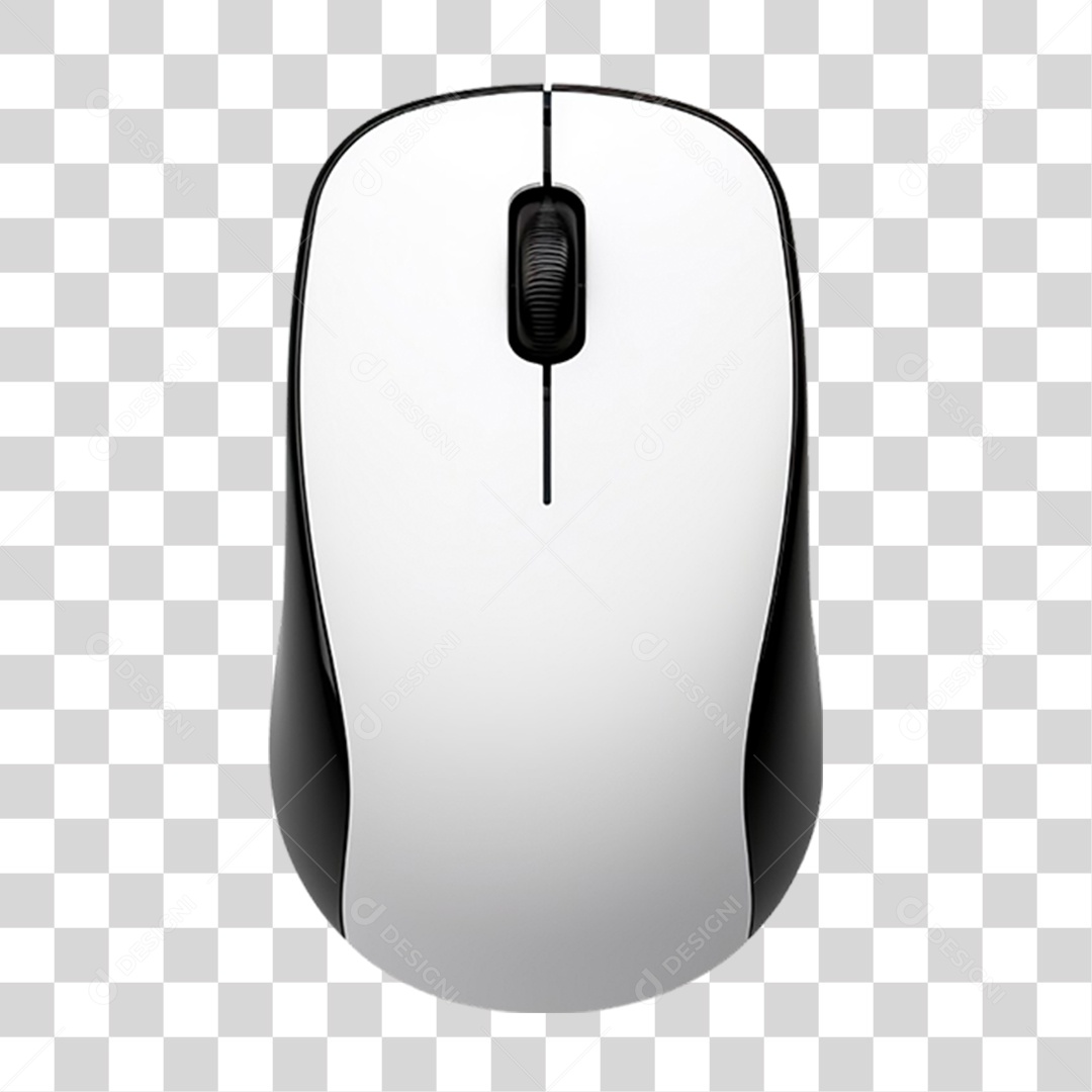 Mouse Sem Fio PNG Transparente
