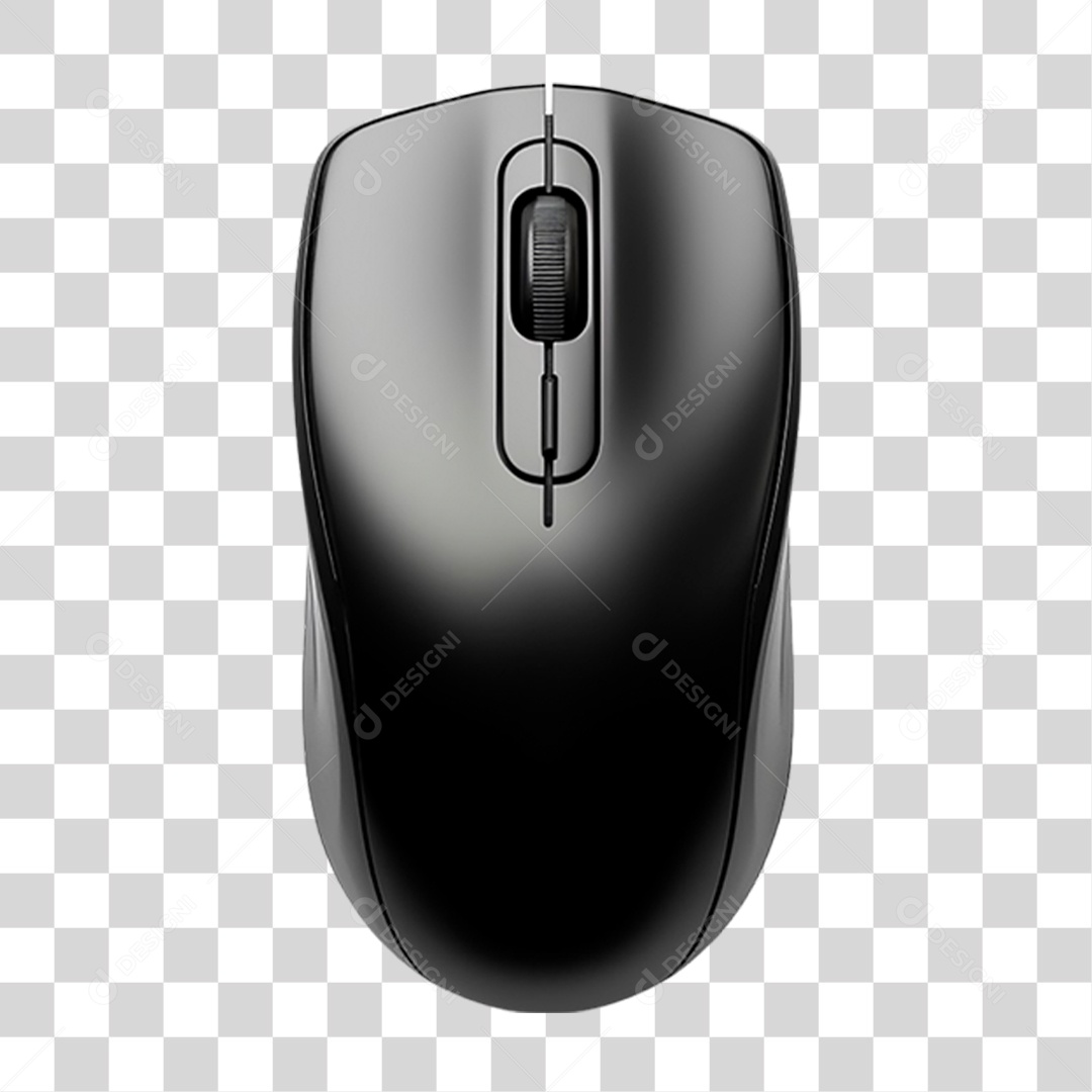 Mouse Sem Fio PNG Transparente