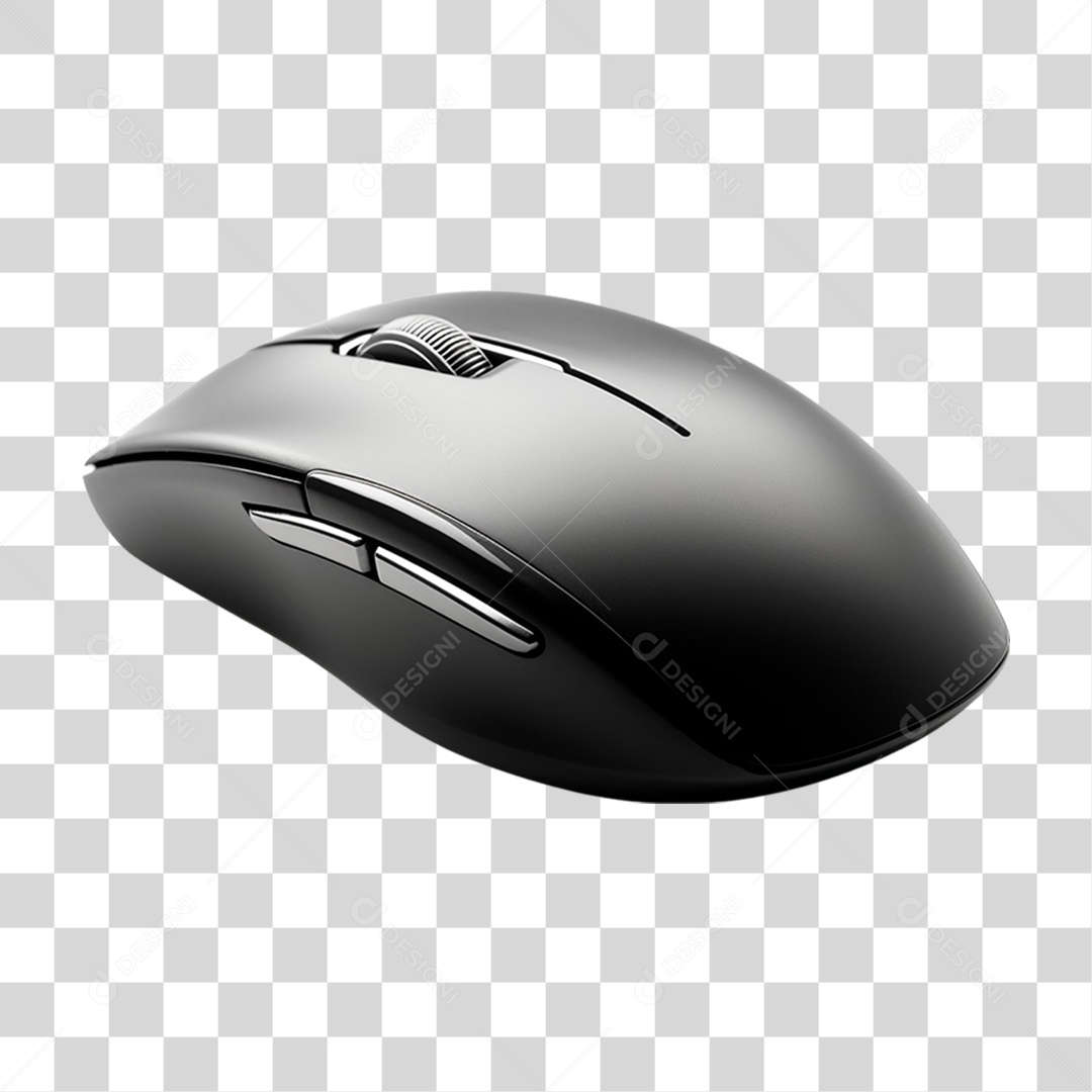 Mouse Sem Fio PNG Transparente