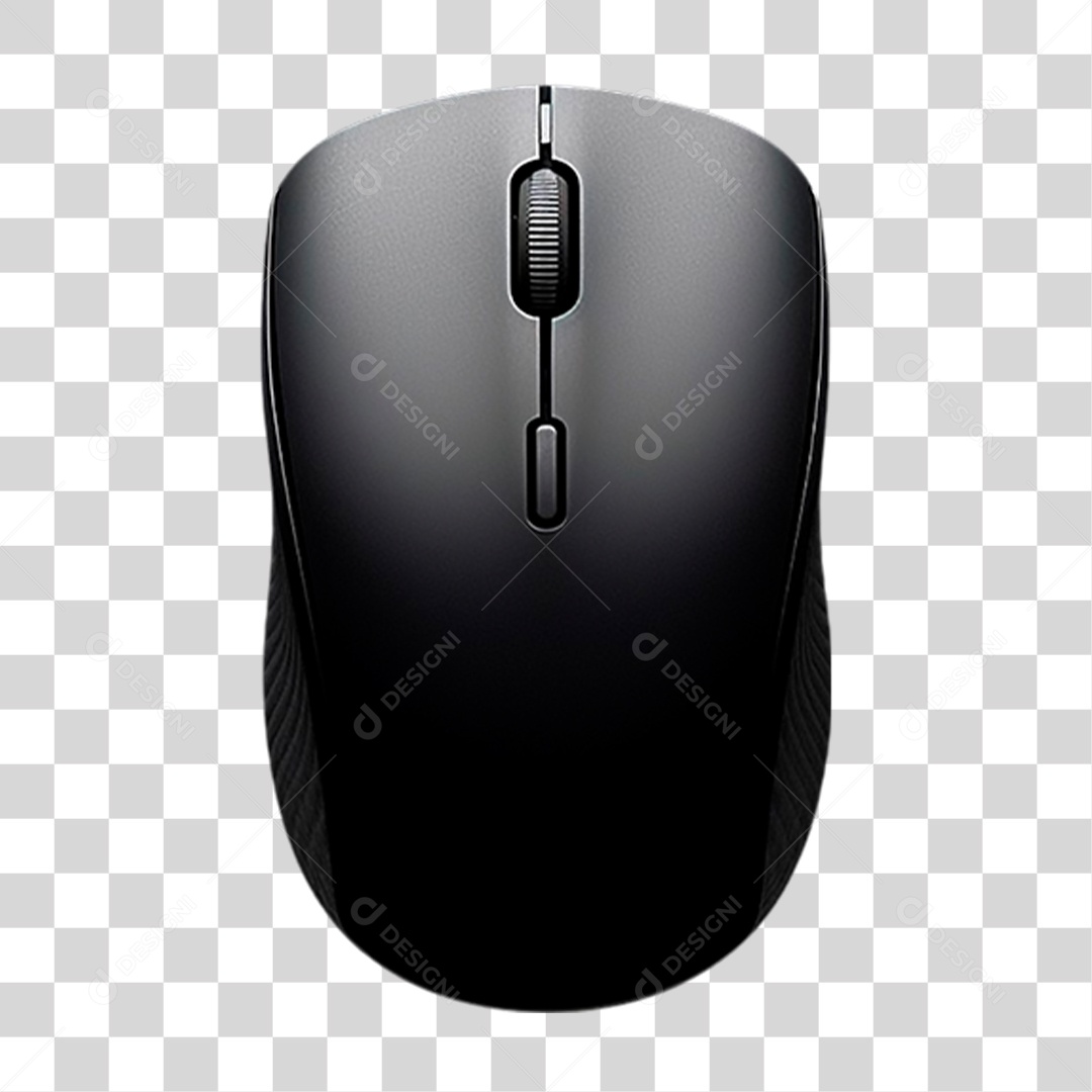 Mouse Sem Fio PNG Transparente