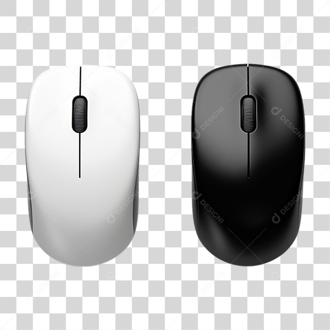 Mouses Sem Fio PNG Transparente