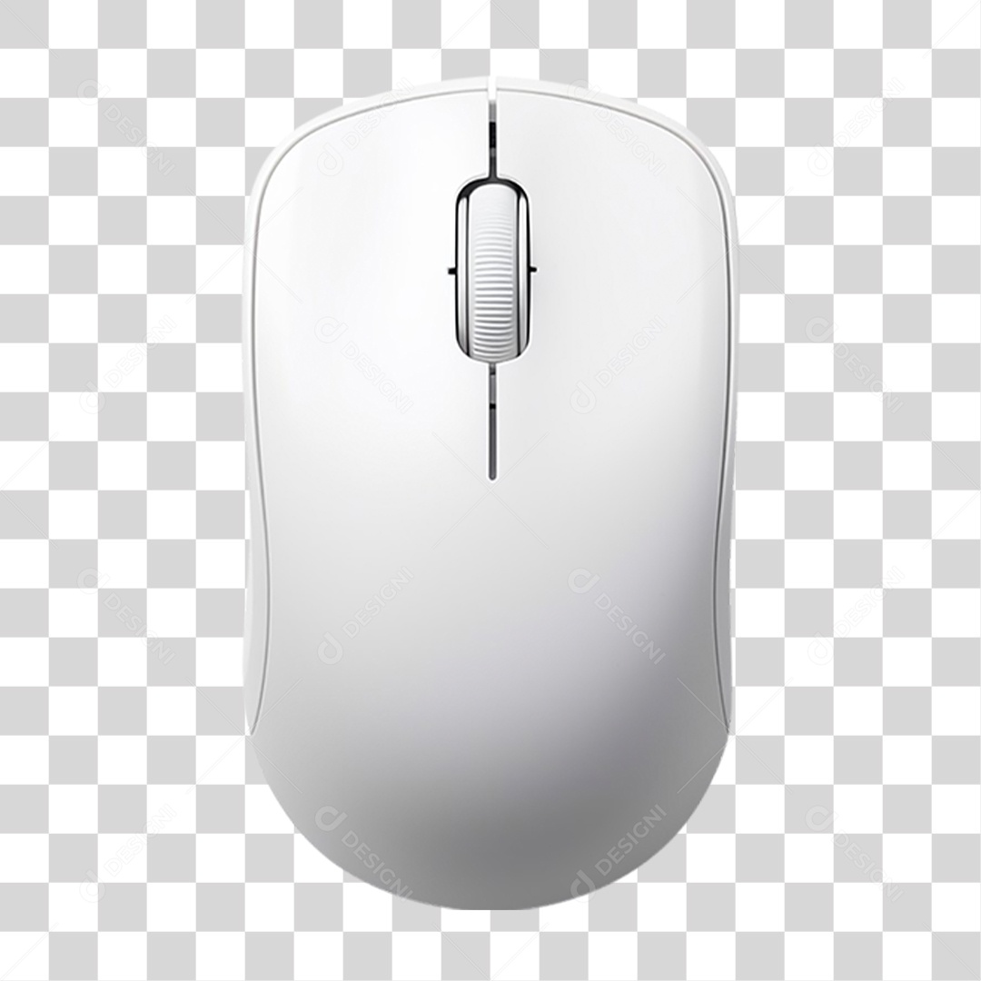 Mouse Sem Fio PNG Transparente