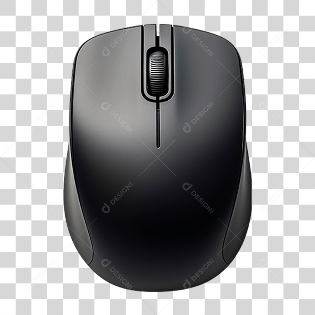 Mouse Sem Fio PNG Transparente