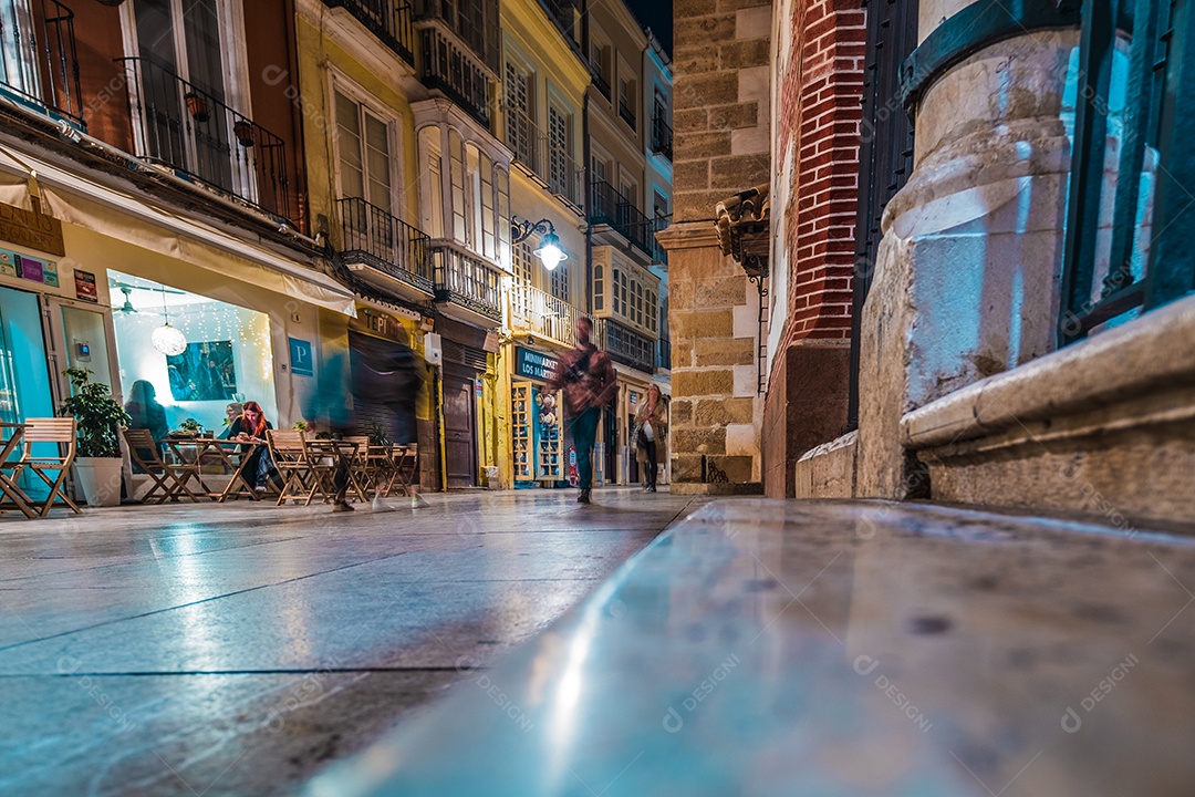 Famosa igreja dos Santos Mártires Ciriaco e Paula no centro de Málaga