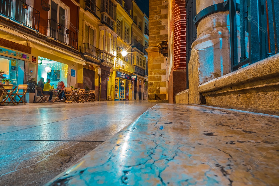 Famosa igreja dos Santos Mártires Ciriaco e Paula no centro de Málaga