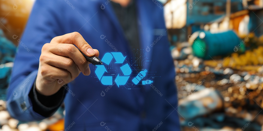 Pessoa de negócio empresária