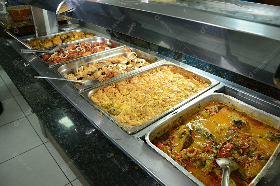 Restaurante com buffet self service