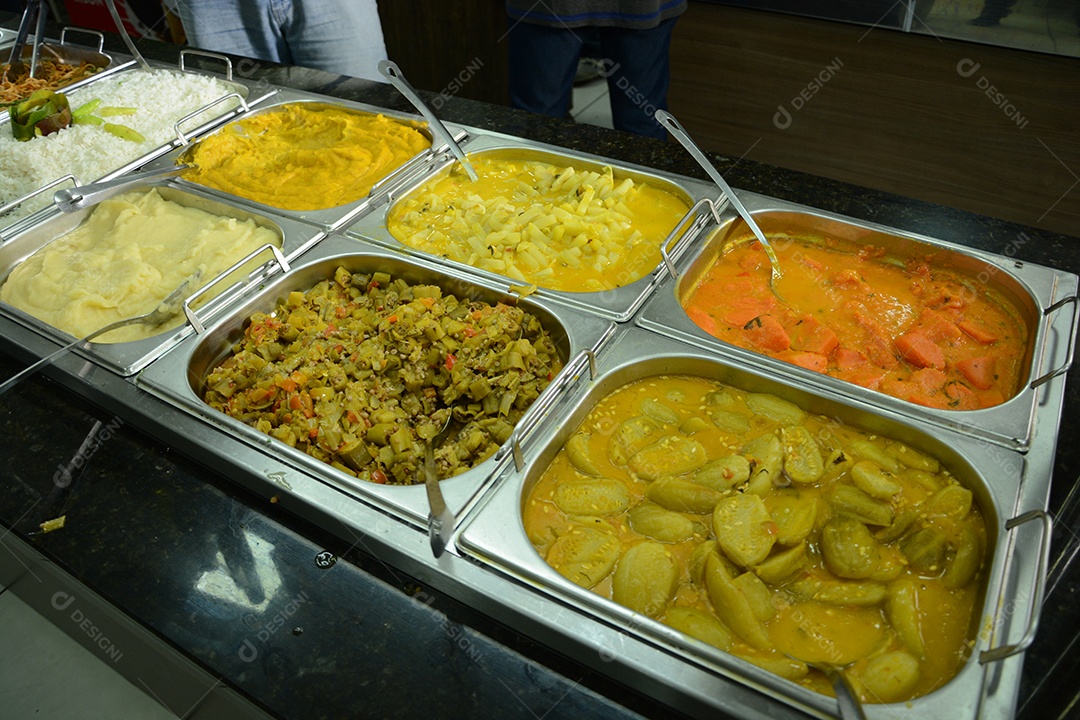 Buffet de restaurante self service