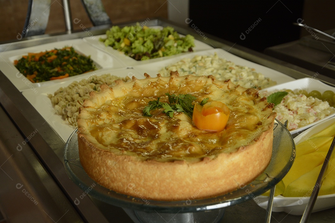 Deliciosas comida em um restaurante