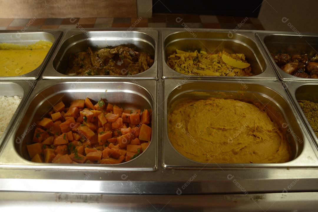 Buffet de restaurante self service
