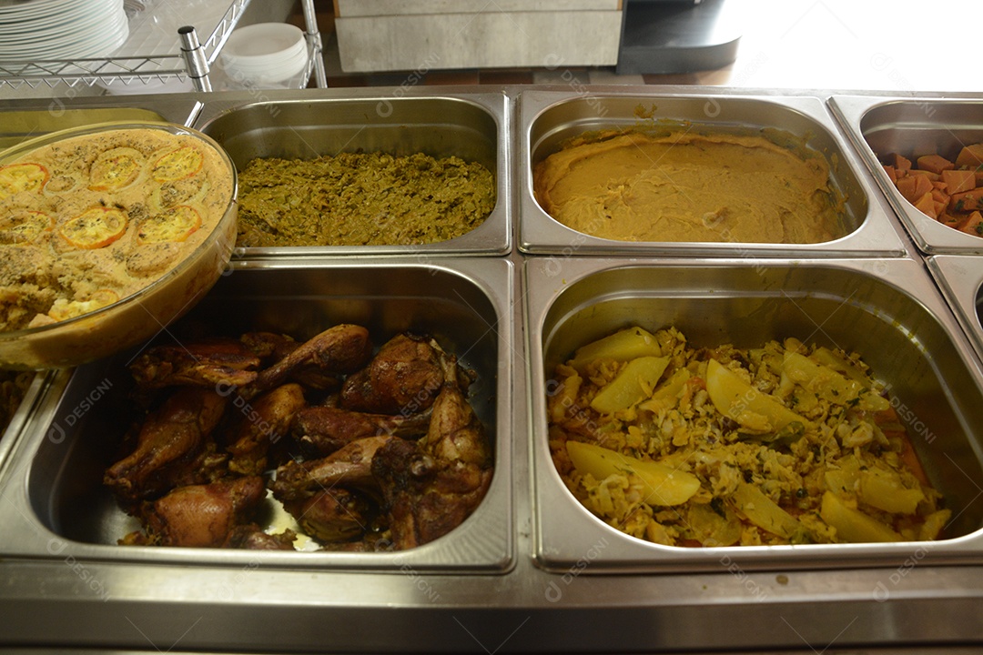 Buffet de restaurante self service