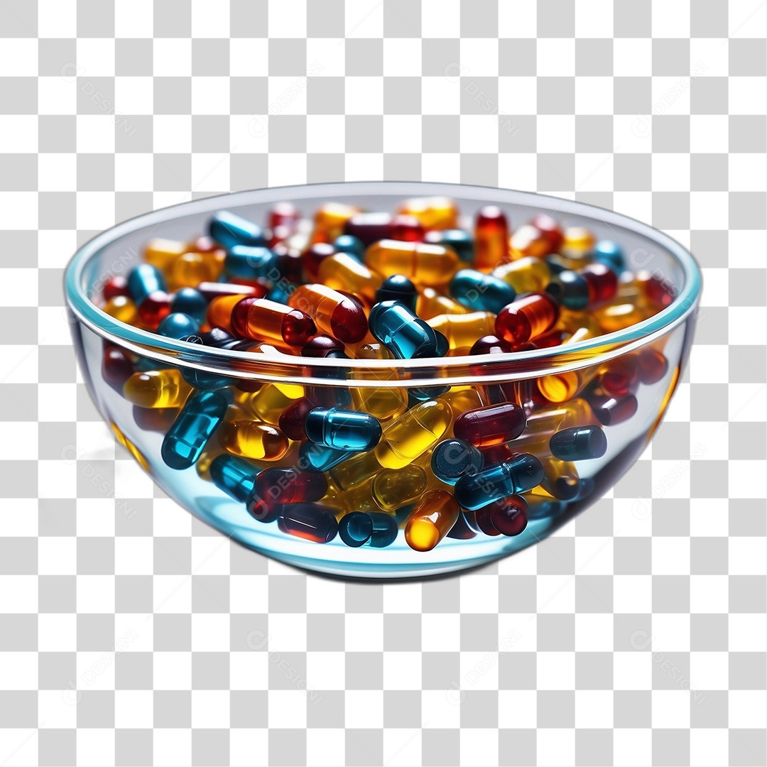 Capsulas Remédio PNG Transparente